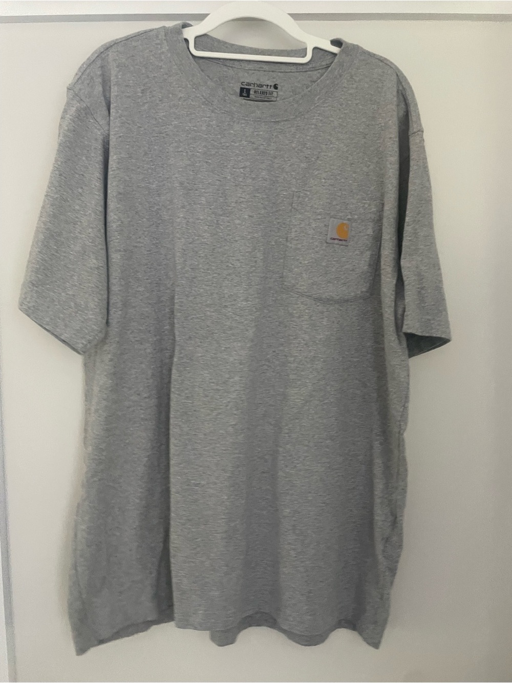 Carhartt Gray Short-Sleeve Pocket T-Shirt